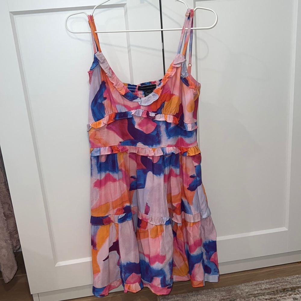 French Connection Watercolor dress